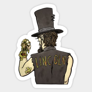 Abe Lincoln Sticker